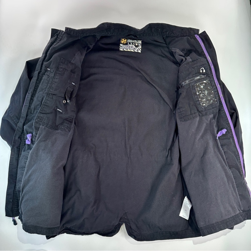 Quiksilver Utility Jacket Gorpcore Field Coat Bla… - image 6